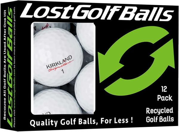 Kirkland Signature Golf Ball Mix - 12 Near Mint Quality Used Kirkland Golf Balls